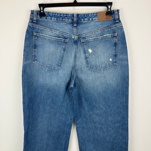 Madewell The Curvy Low Slung Baggy Jean Robertson Wash Rigid Blue US 30 NWT - Picture 11 of 15